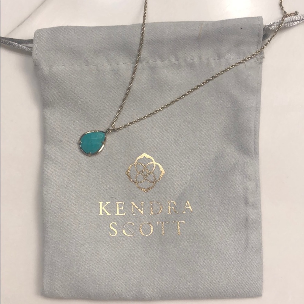 Turquoise Kendra Scott necklace